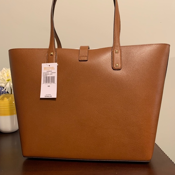 NWT MICHAEL KORS LARGE CARRYALL KARSON TOTE - Picture 4 of 6